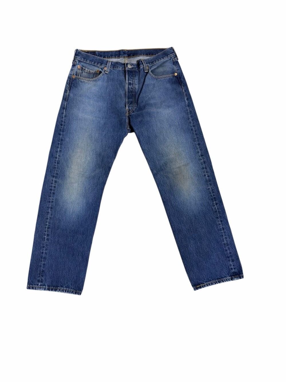 Levi’s 501 XX Mens Jeans 36X30 Wpl 423 100% Cotton Blue Button Fly